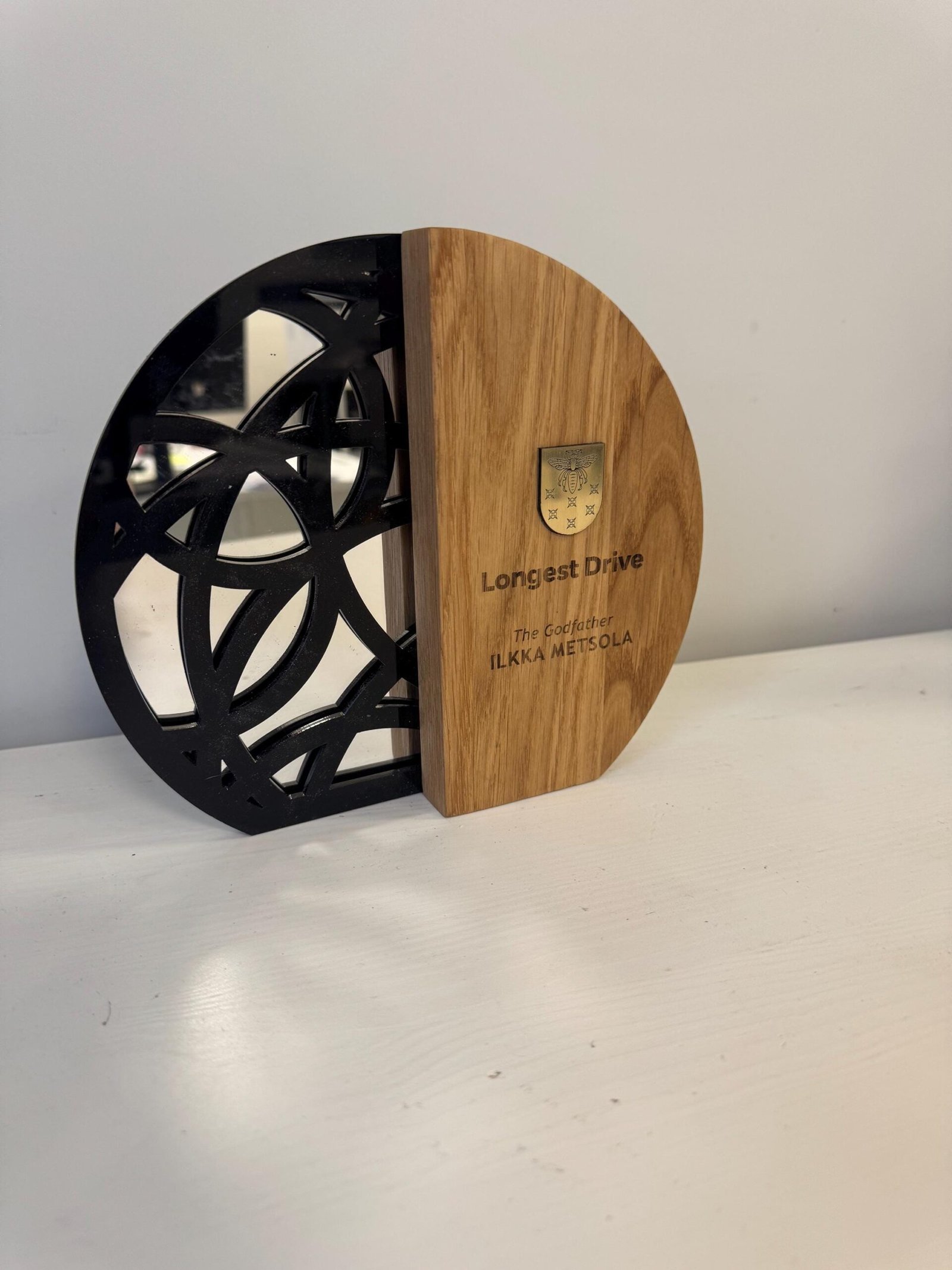 Engraved Custom Wooden Trophy A001 - Image 7