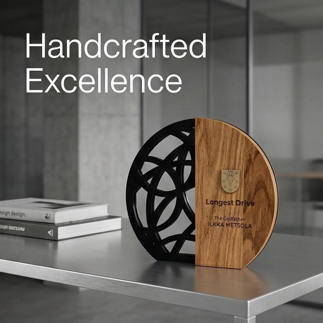 Engraved Custom Wooden Trophy A001 - Image 10
