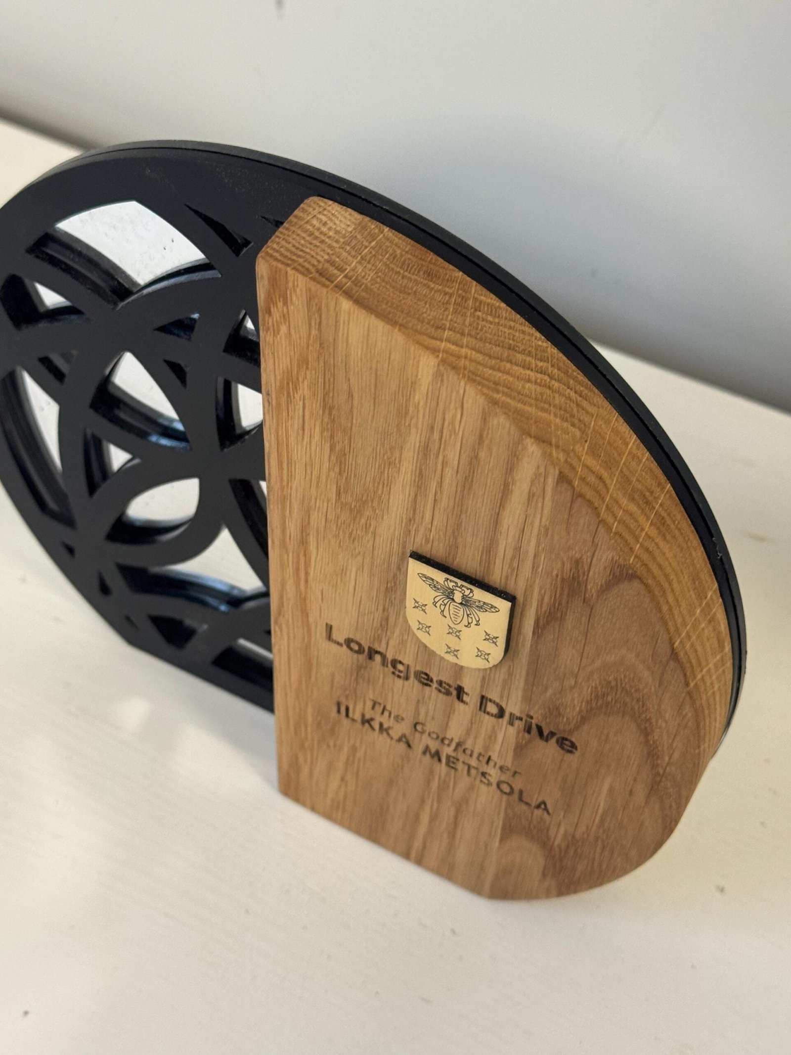 Engraved Custom Wooden Trophy A001 - Image 9
