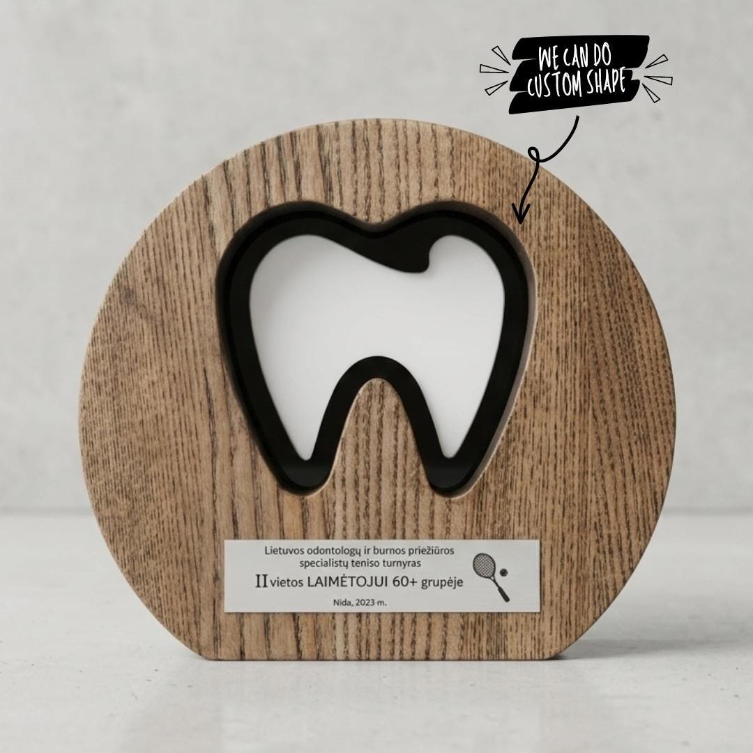 Custom Wooden Award A008