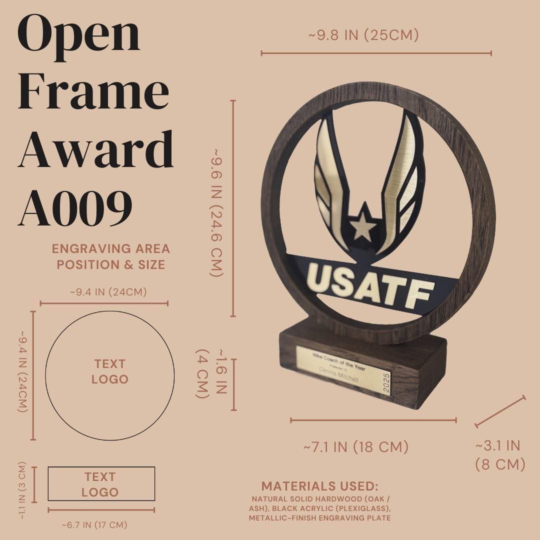 Custom Achievement Award A009 - Image 3