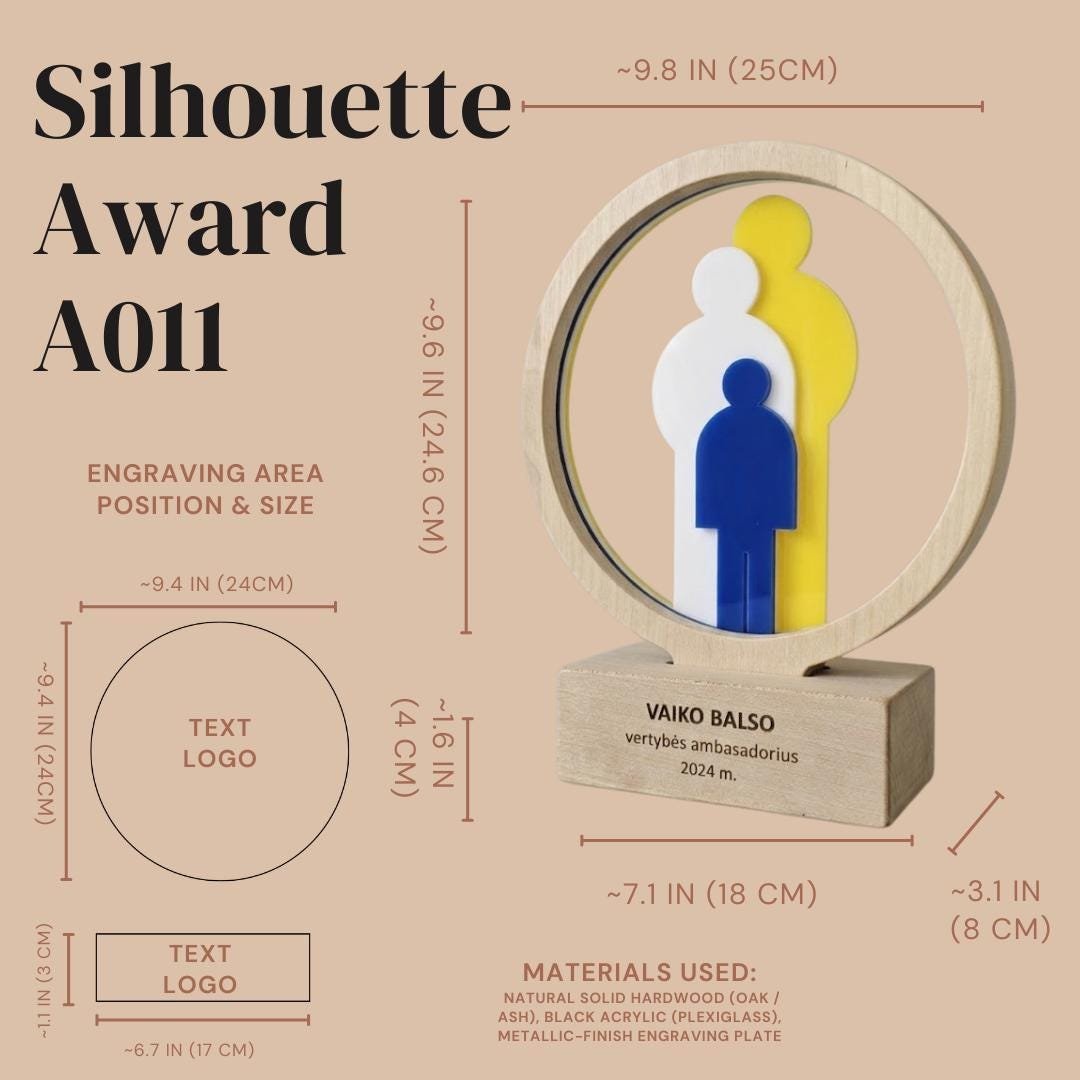 Custom Teacher Awards A011 - Image 3