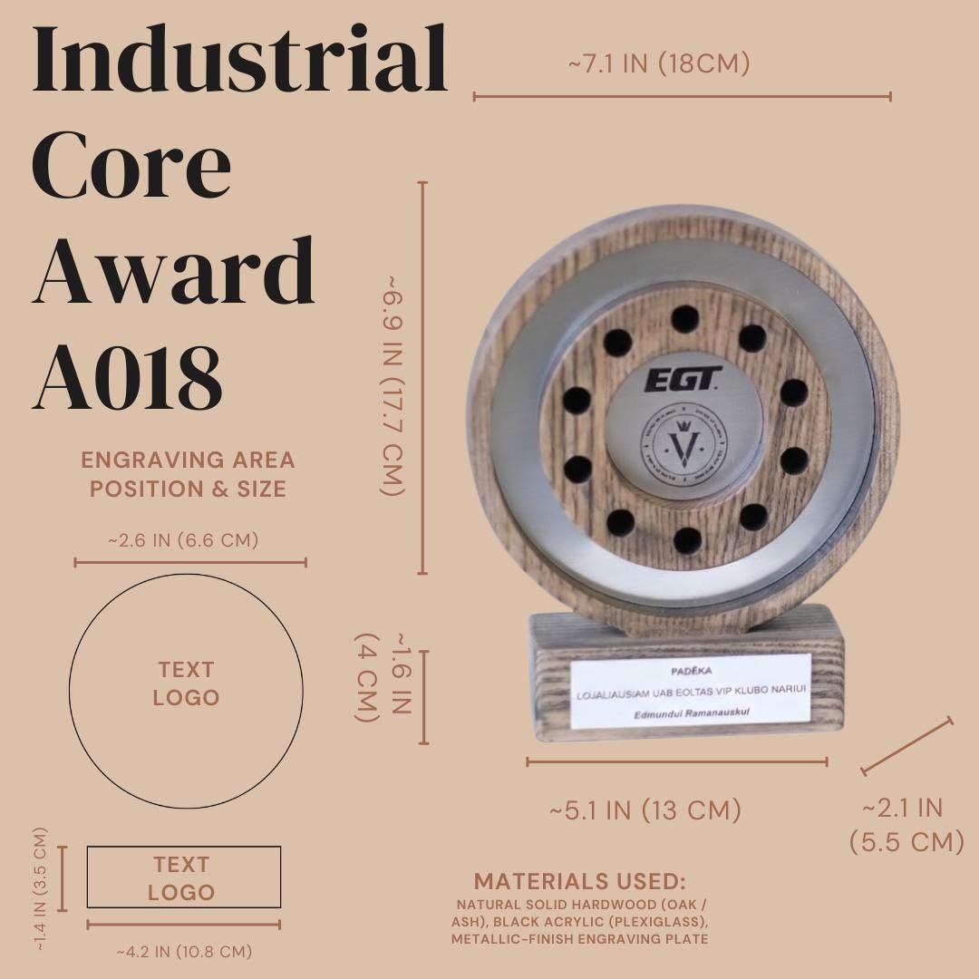 Custom Trophy A018 - Image 4