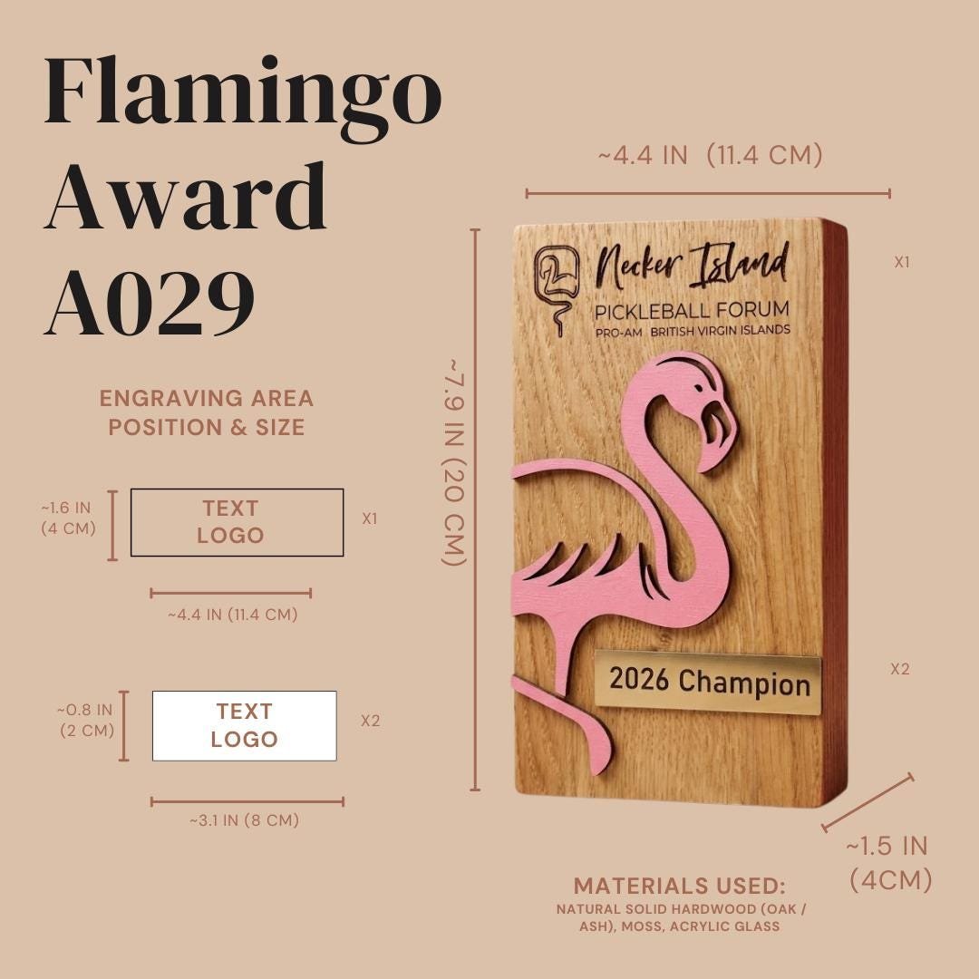 Personalized Gift Custom Trophy A029 - Image 3