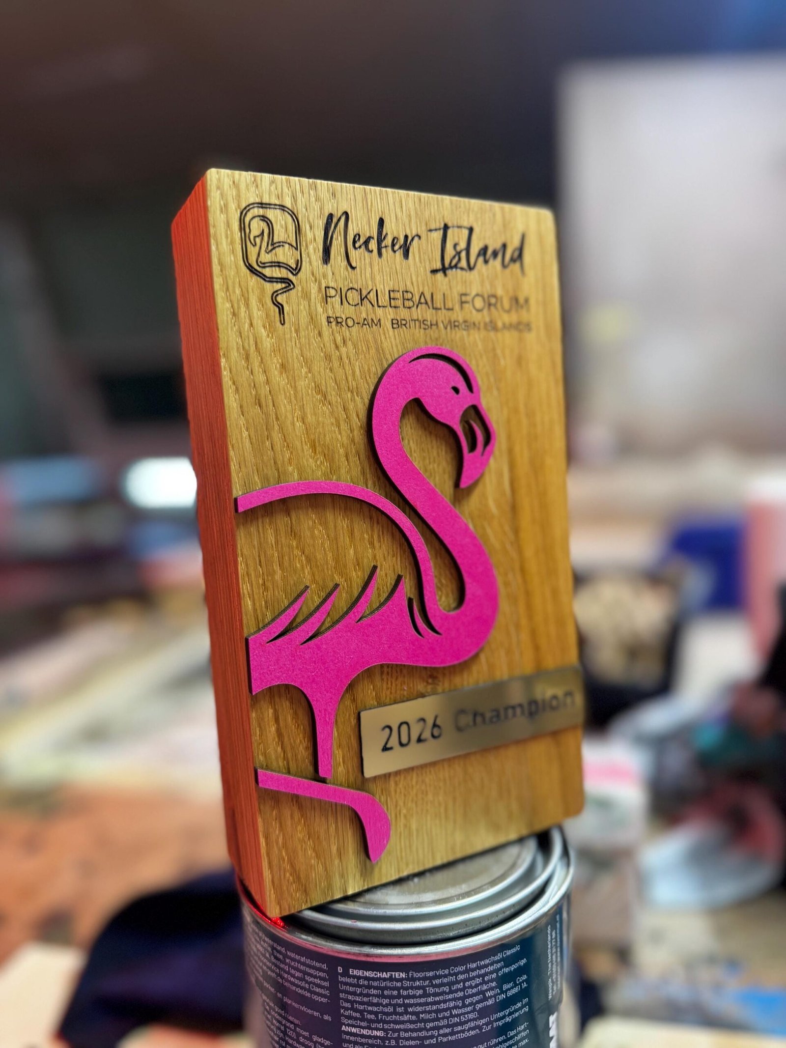 Personalized Gift Custom Trophy A029 - Image 5