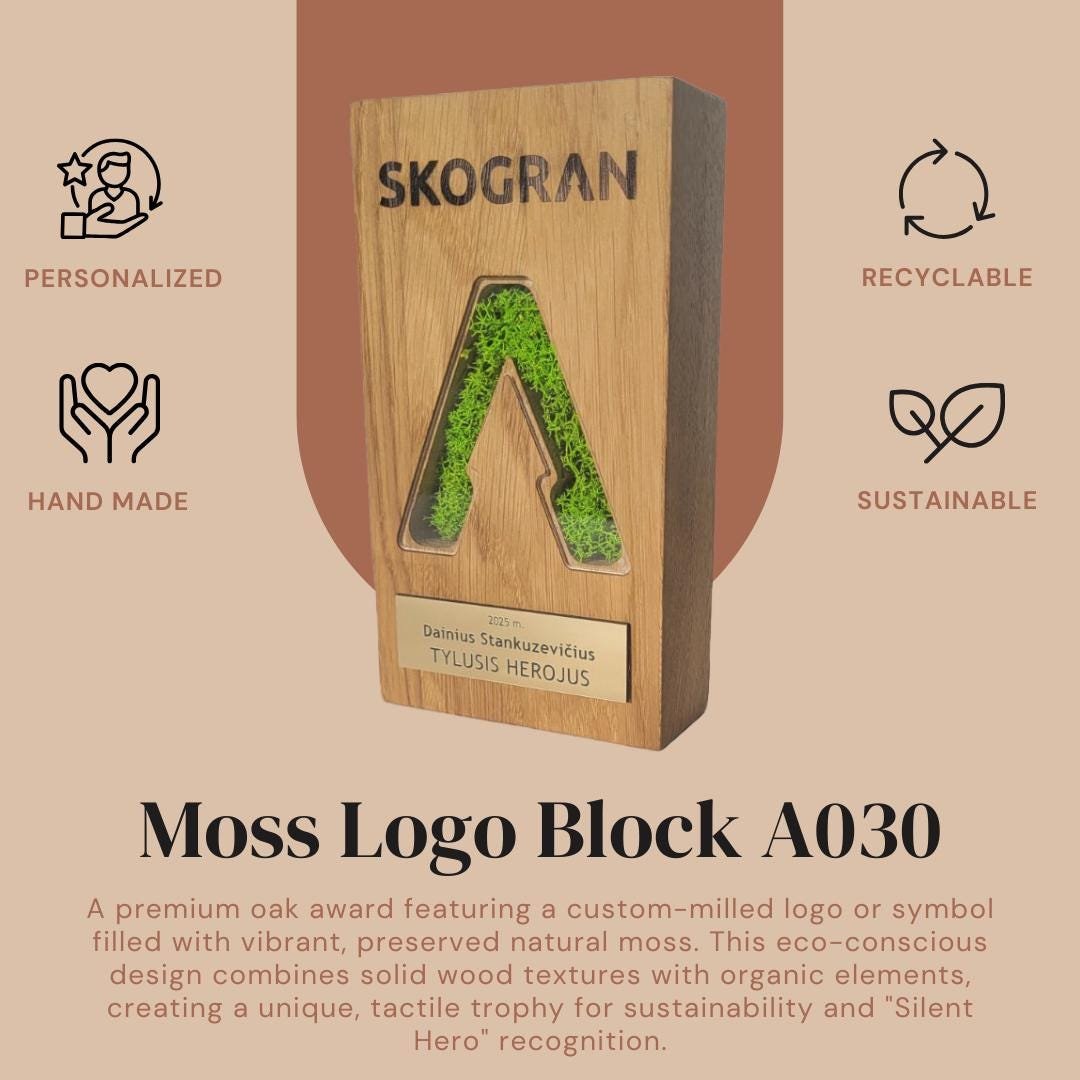 Custom Logo Trophy A030 - Image 3