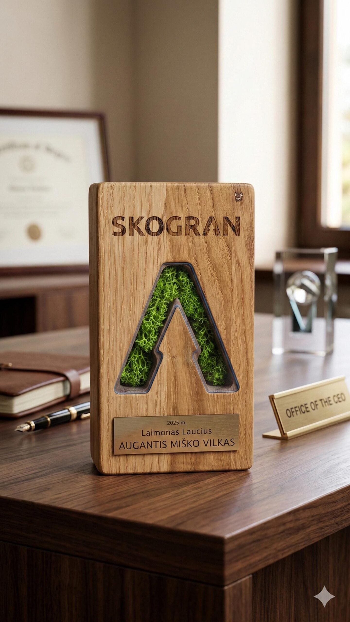 Custom Logo Trophy A030 - Image 9