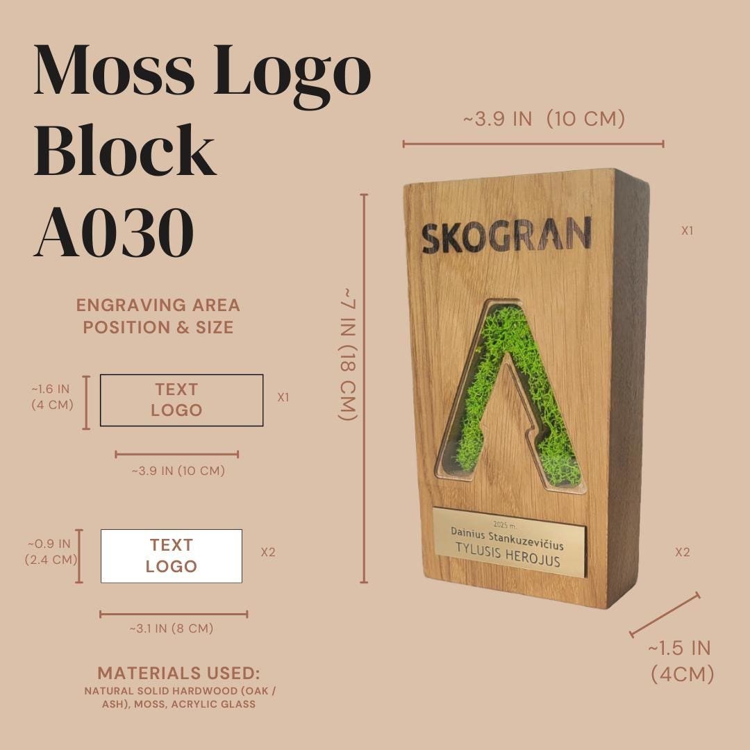 Custom Logo Trophy A030 - Image 4