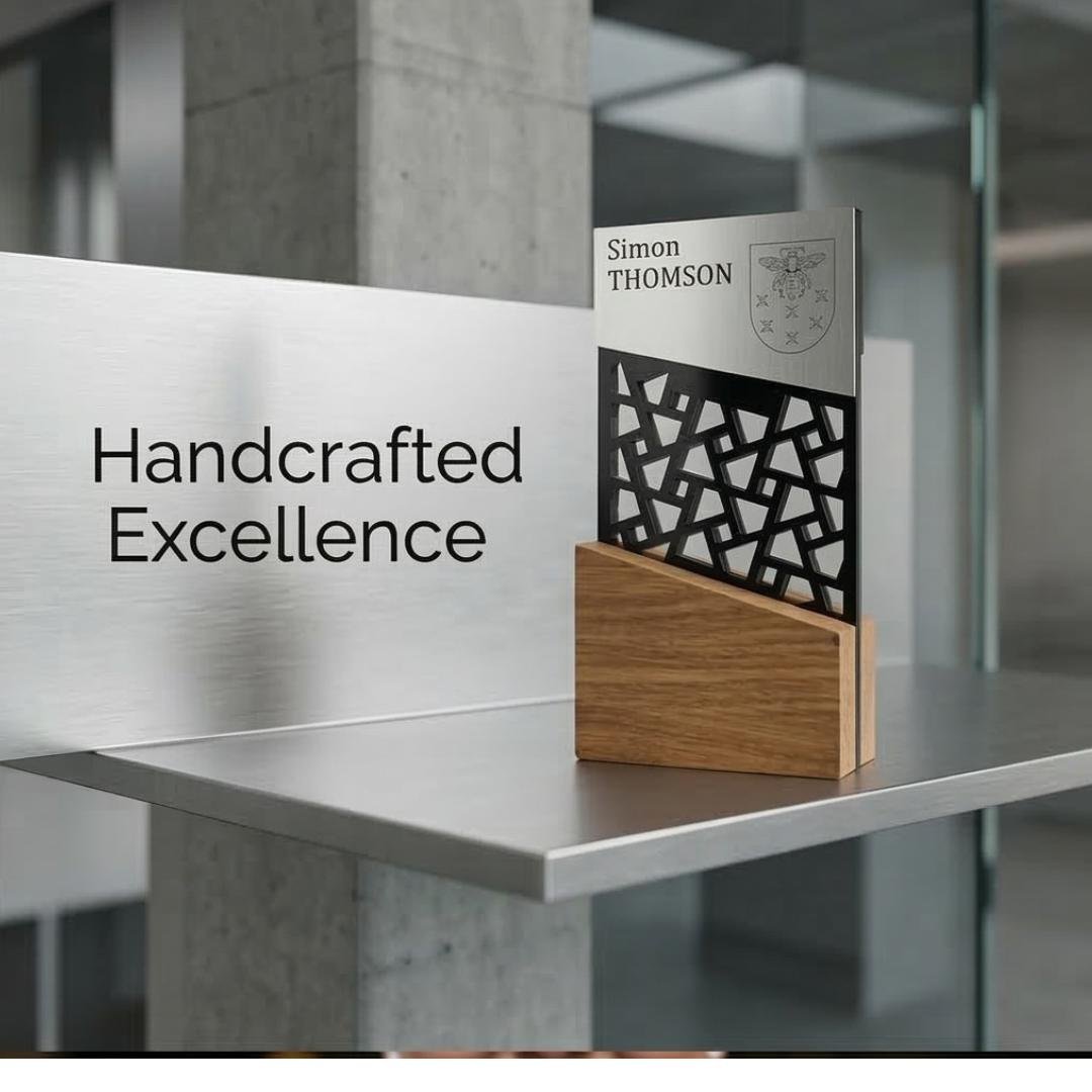 Wooden Award A036 - Image 5