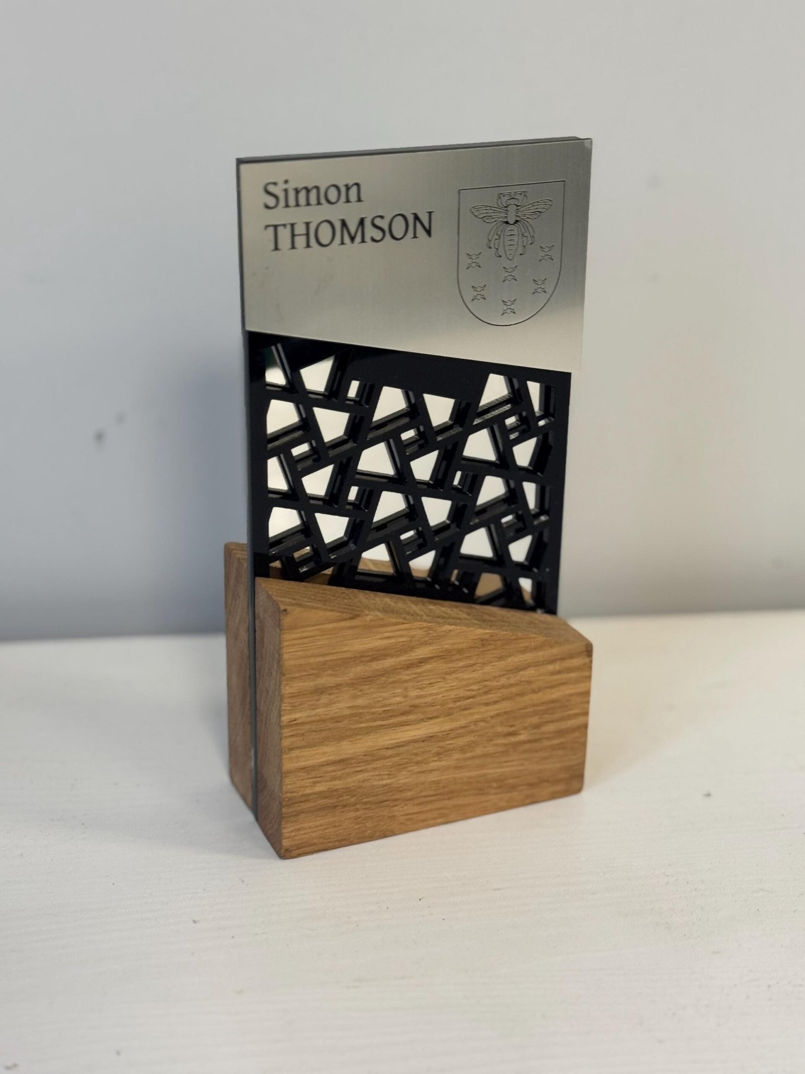 Wooden Award A036 - Image 8