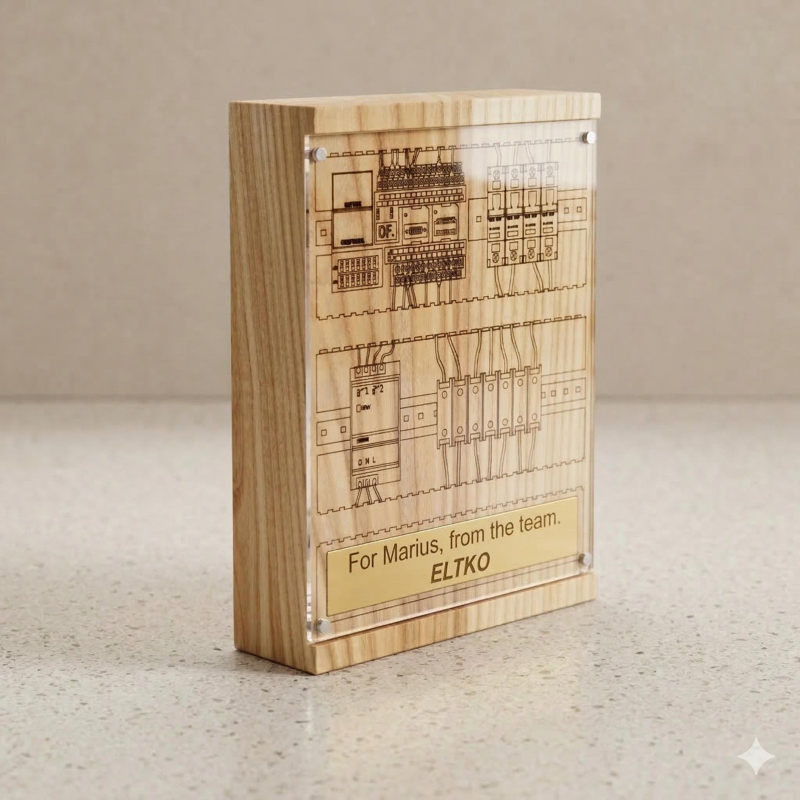 Custom electrician award A037