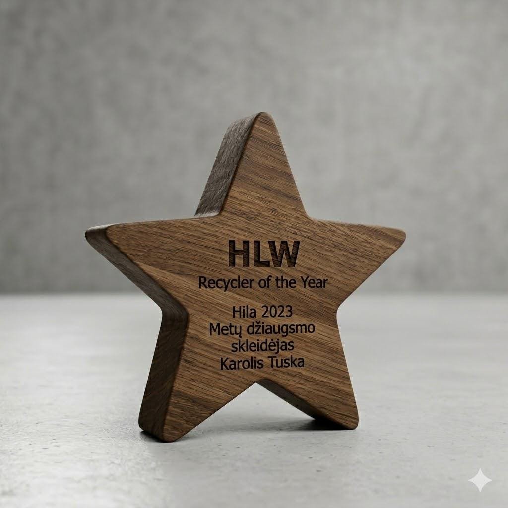 Custom Trophy Star Award A042