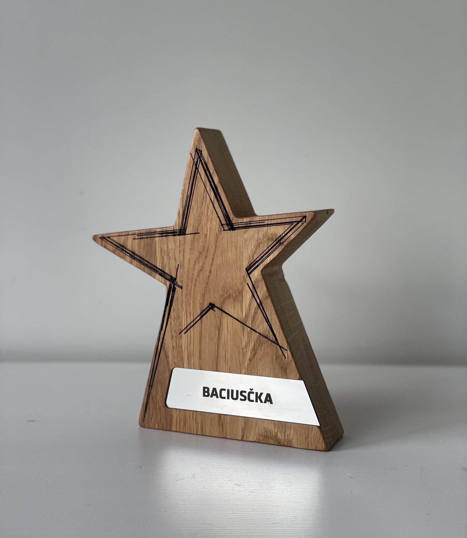 Award Plaque Star Award A043 - Image 4