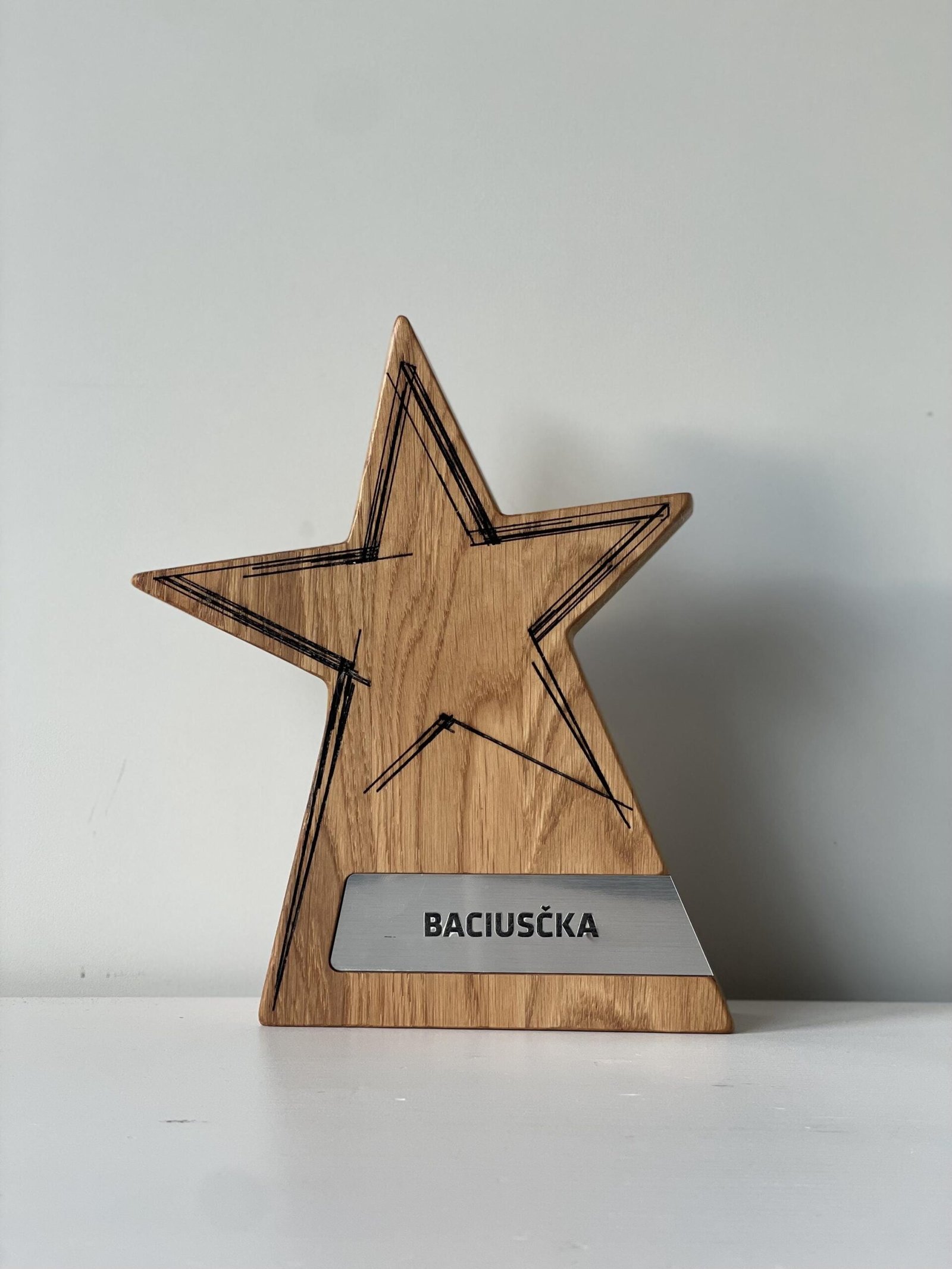 Award Plaque Star Award A043 - Image 9