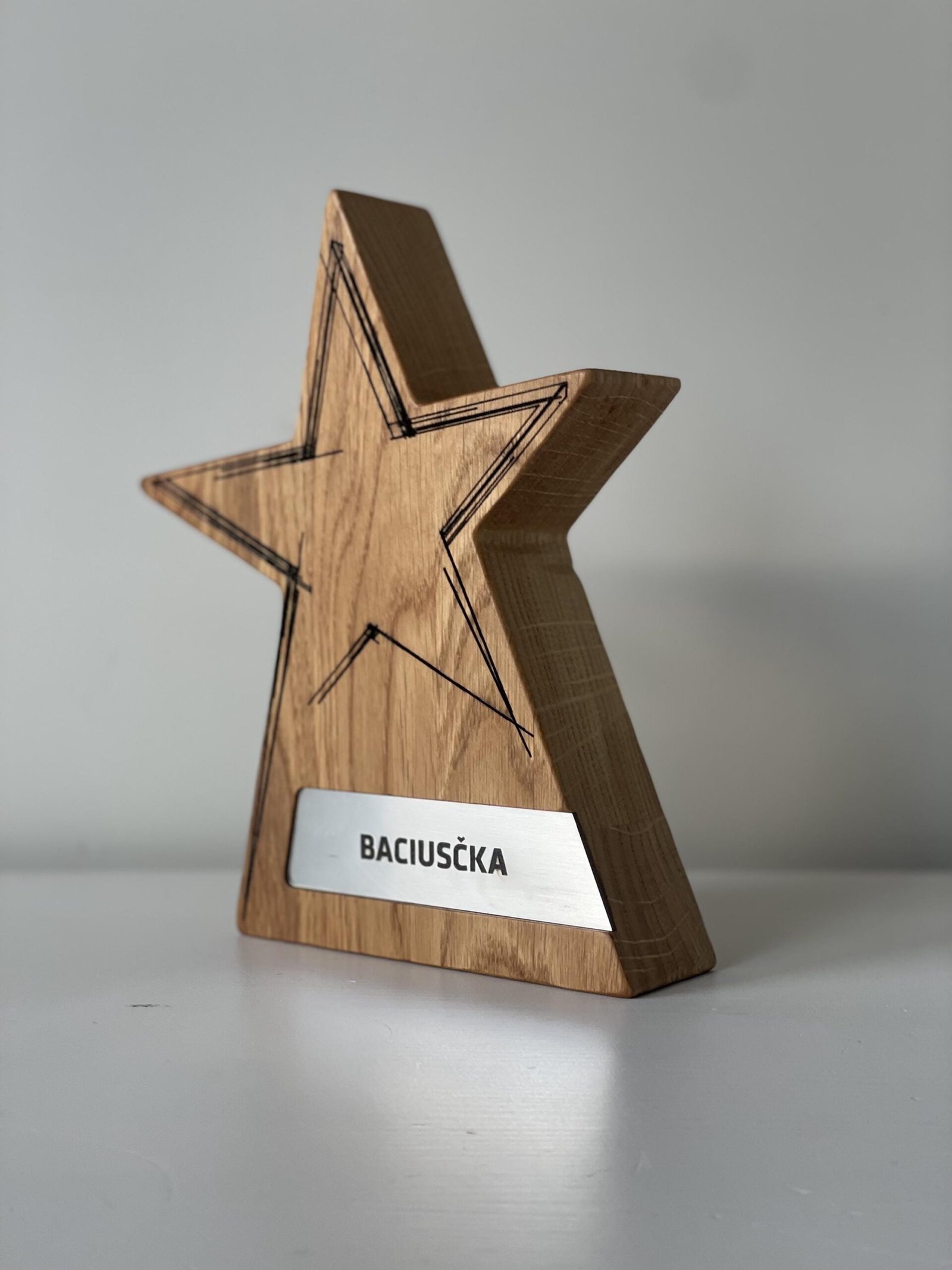 Award Plaque Star Award A043 - Image 8