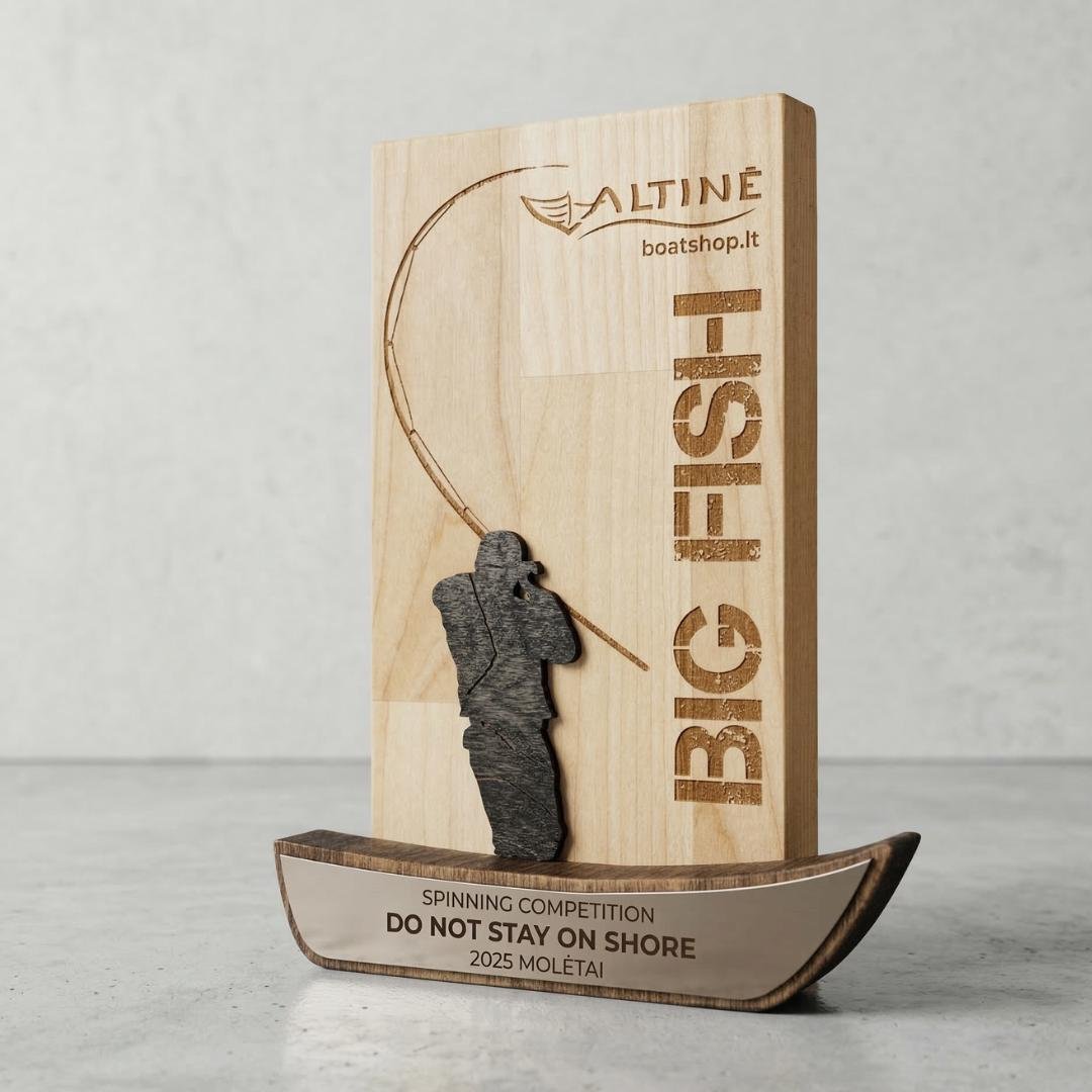 Custom Fishing Tournament Trophy A048