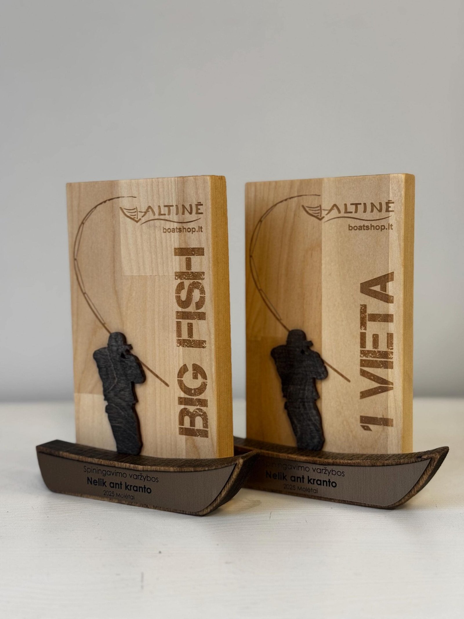 Custom Fishing Tournament Trophy A048 - Image 7