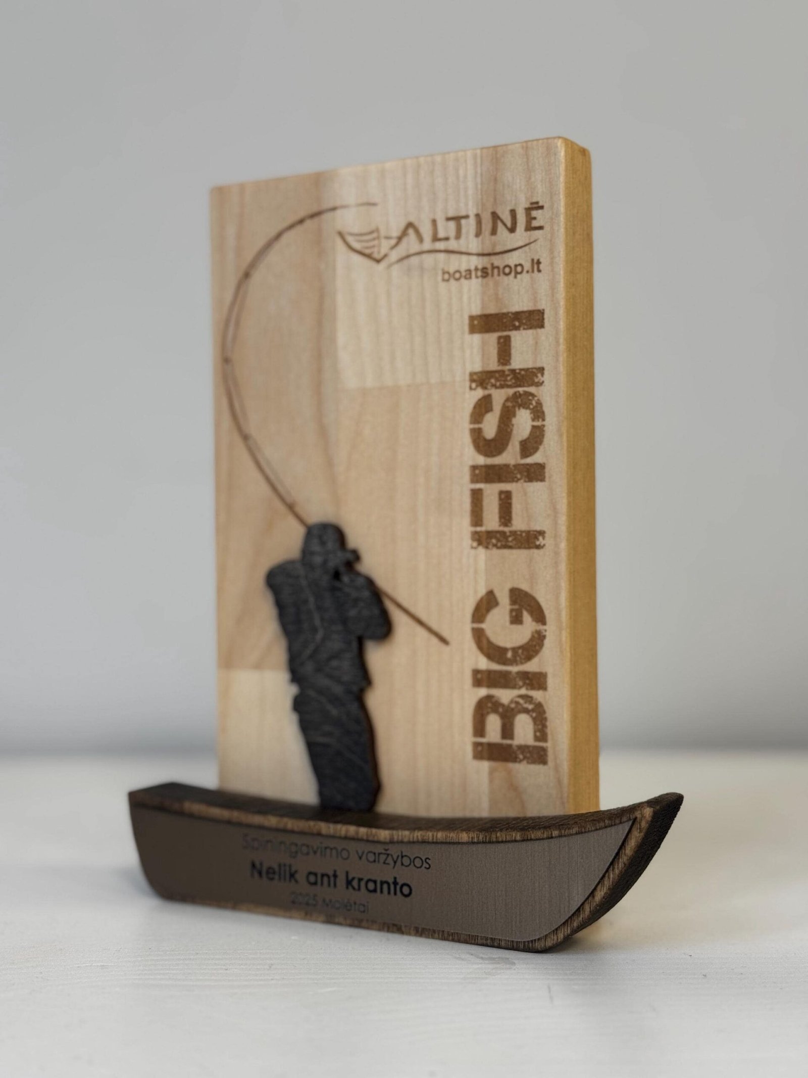 Custom Fishing Tournament Trophy A048 - Image 8