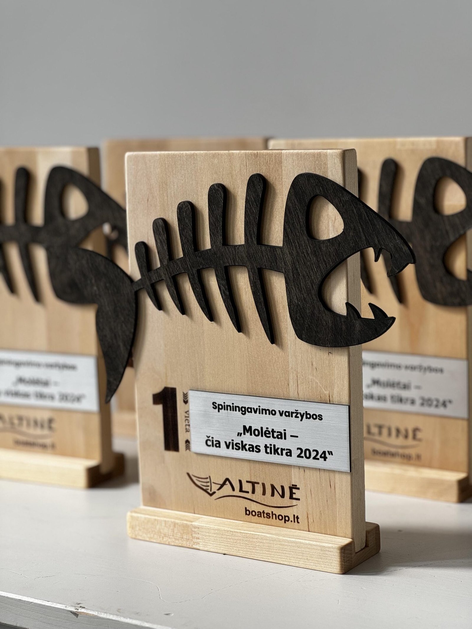 Custom Fisherman Trophy A049 - Image 4