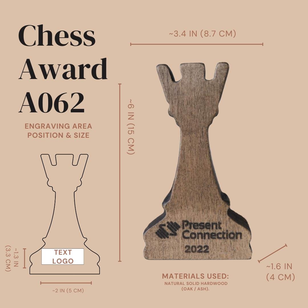 Chess Trophy A062 - Image 3