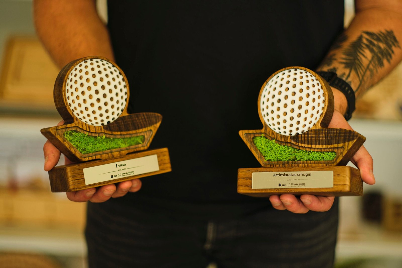 Custom Golf Trophy A064 - Image 4