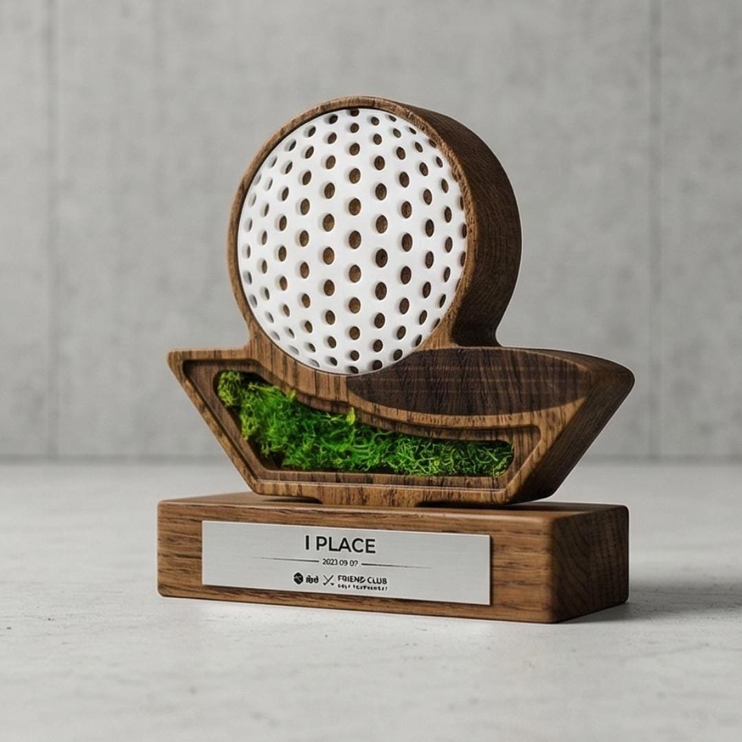 Custom Golf Trophy A064