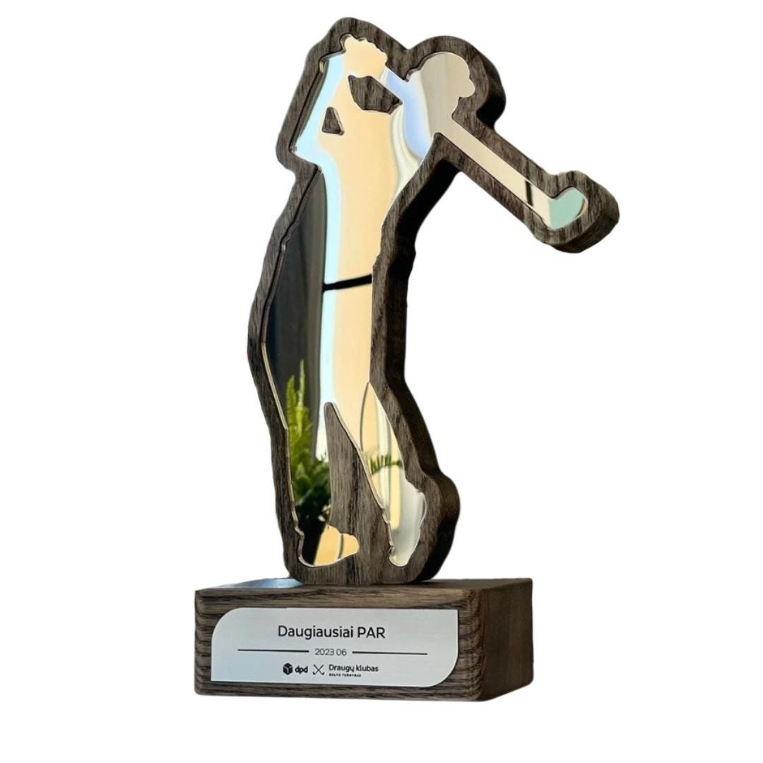 Personalized Golf Trophy A065 - Image 11