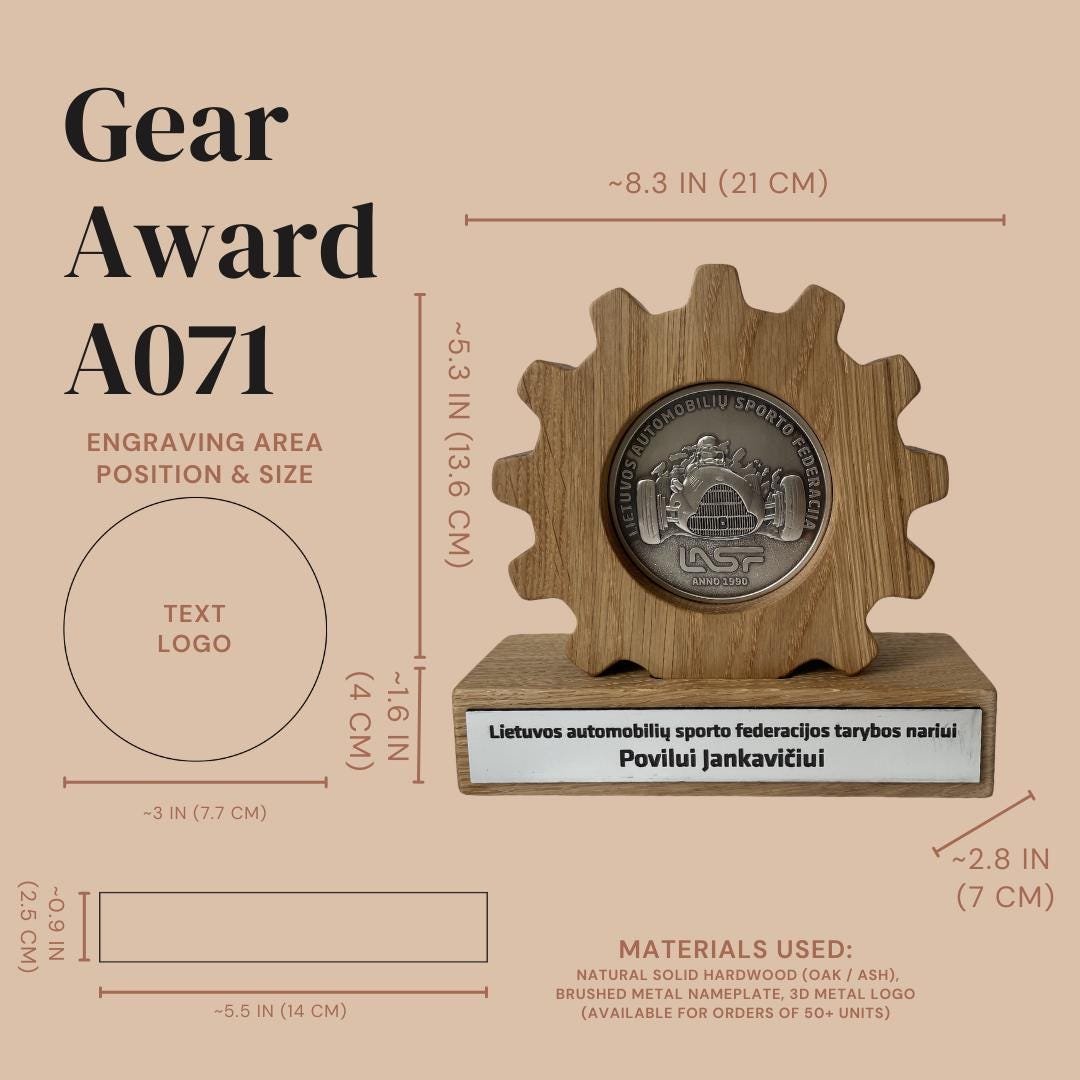 Custom Car Show Trophy A071 - Image 3