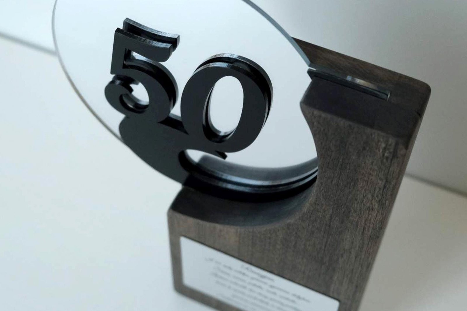 50th Birthday Trophy A073 - Image 6