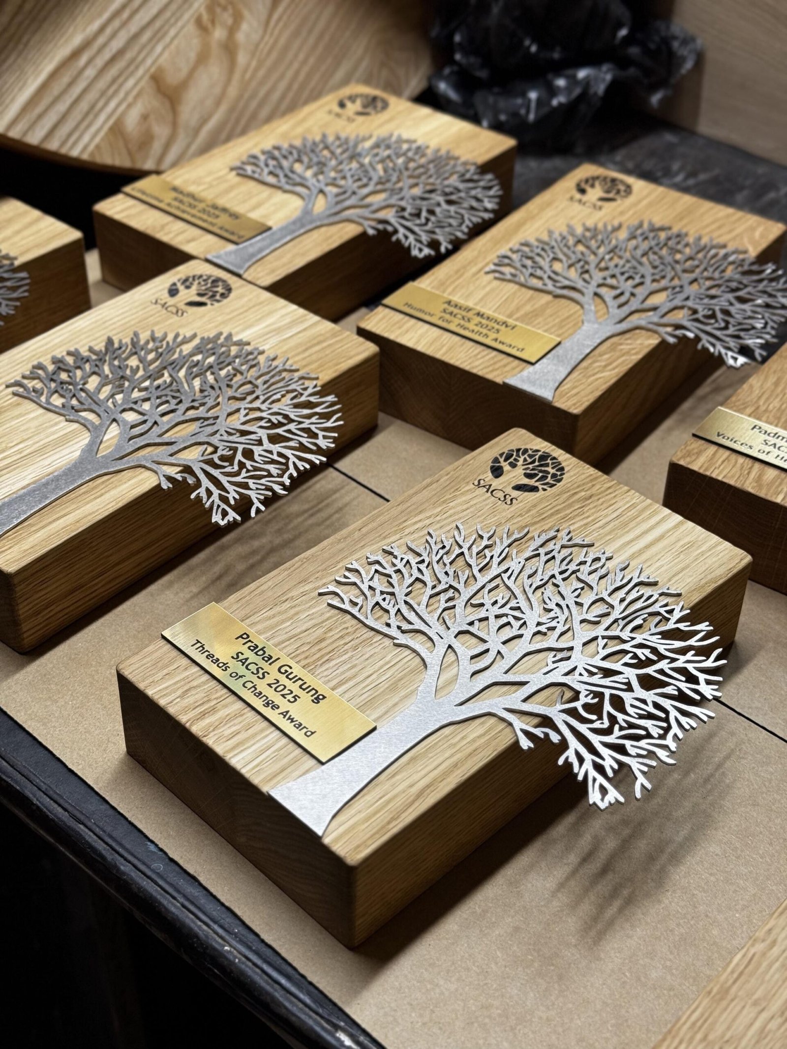 Custom Retirement Award Trophy A076 - Image 6