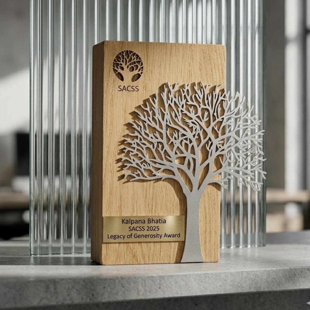 Custom Retirement Award Trophy A076 - Image 4