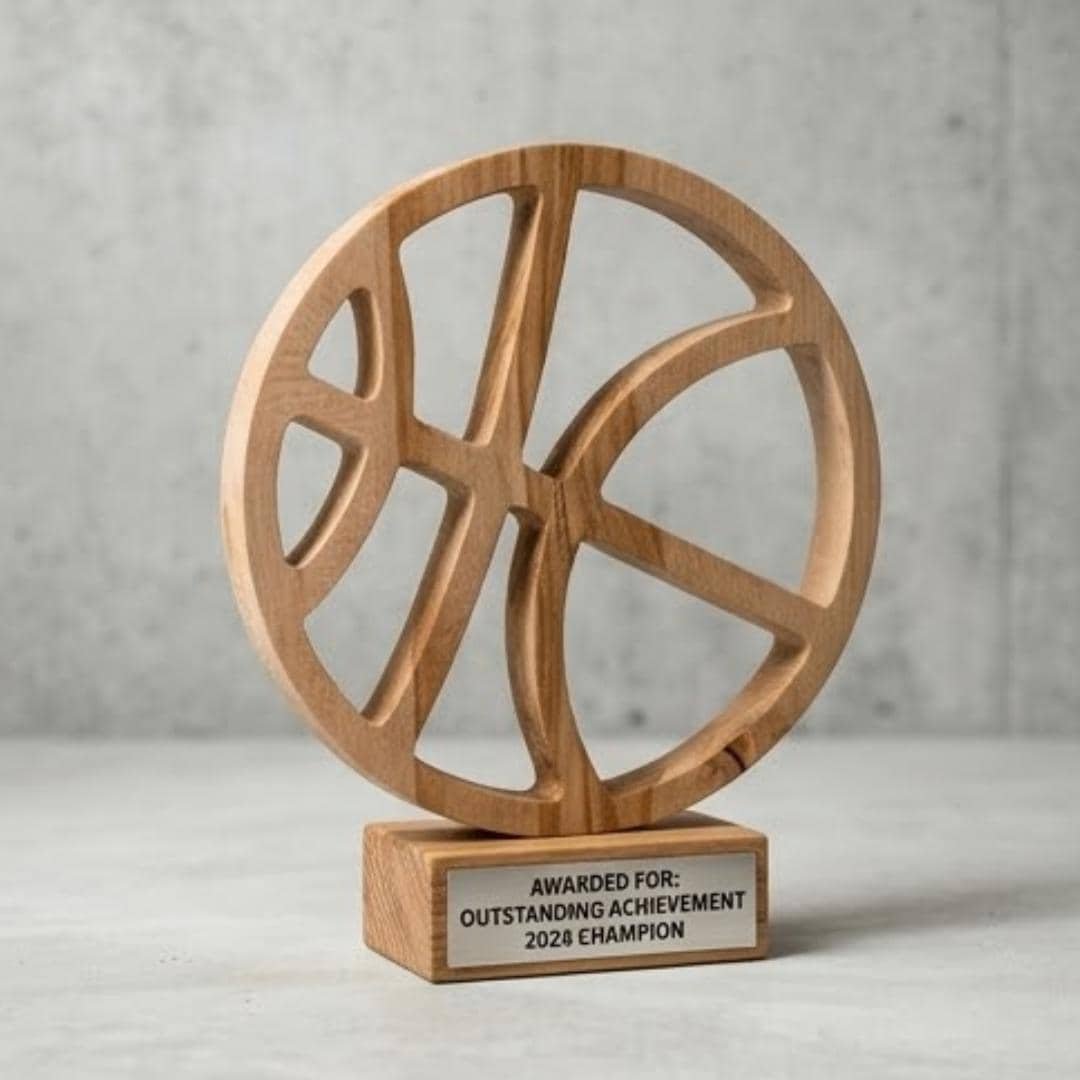 Personalized Basketball Trophy for MVP A085