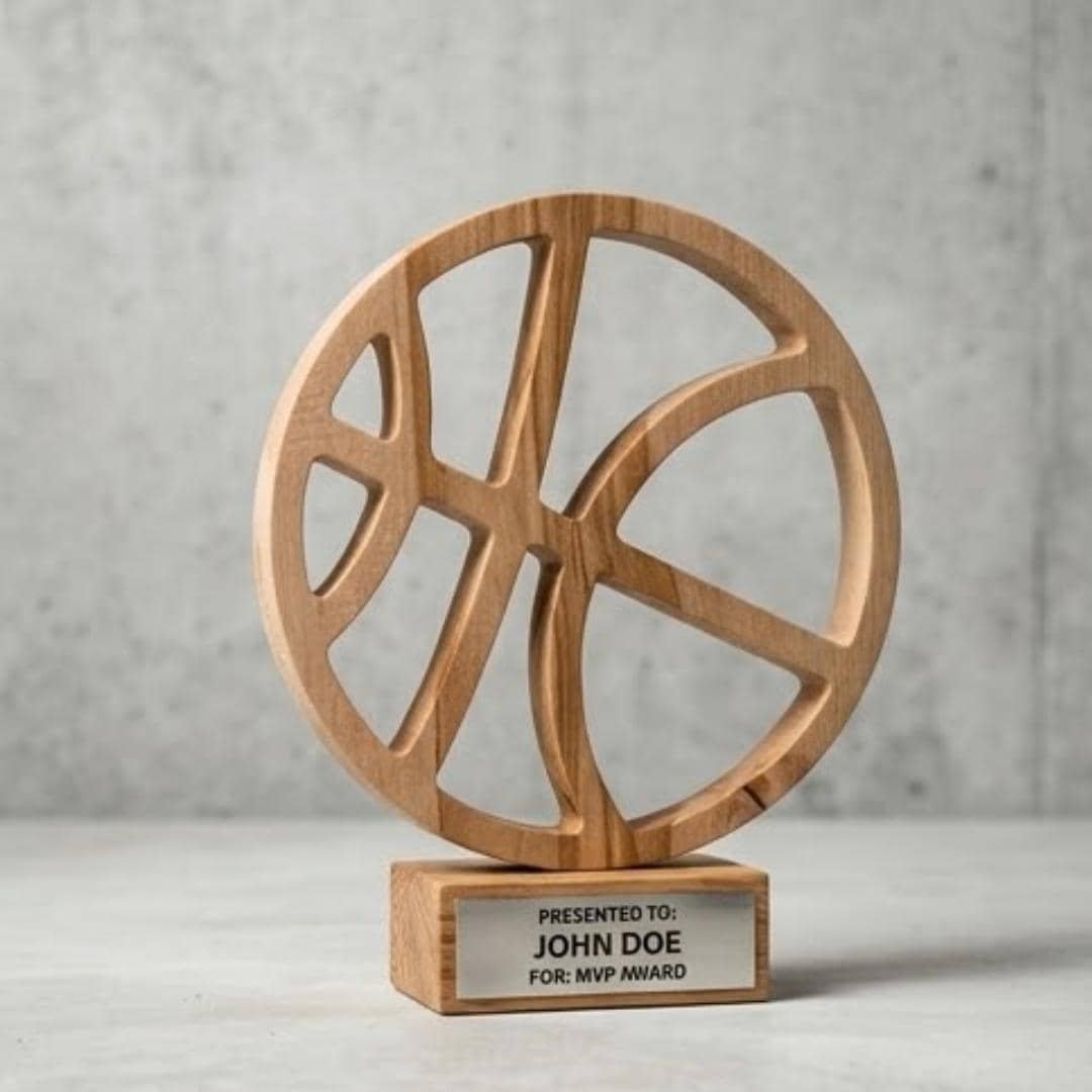Personalized Basketball Trophy for MVP A085 - Image 4